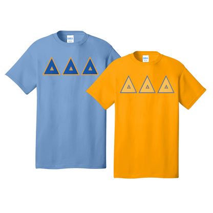 Greek Letter T-Shirt, Port & Company, 2-Pack Bundle Deal - TWILL