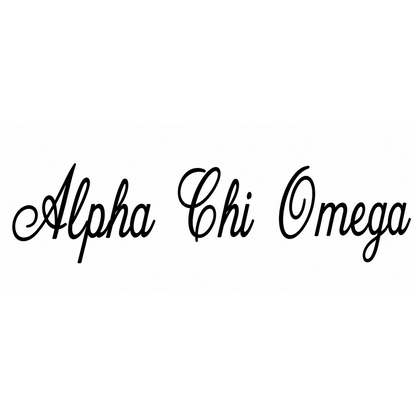 Sorority Mock-Neck Sweatshirt, Script Embroidered Design