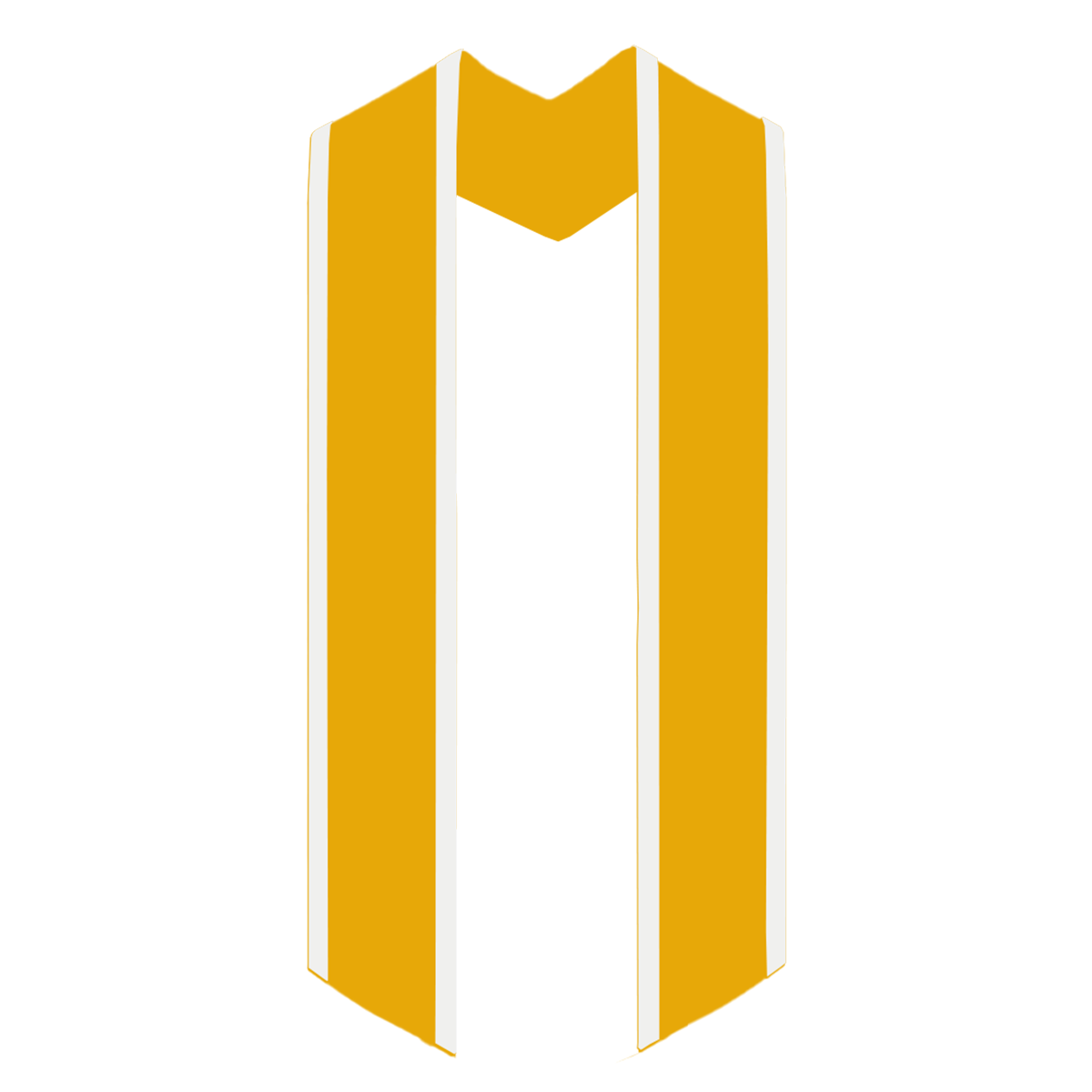 Greek Multi-Color Printed Graduation Stole with Crest - DIG