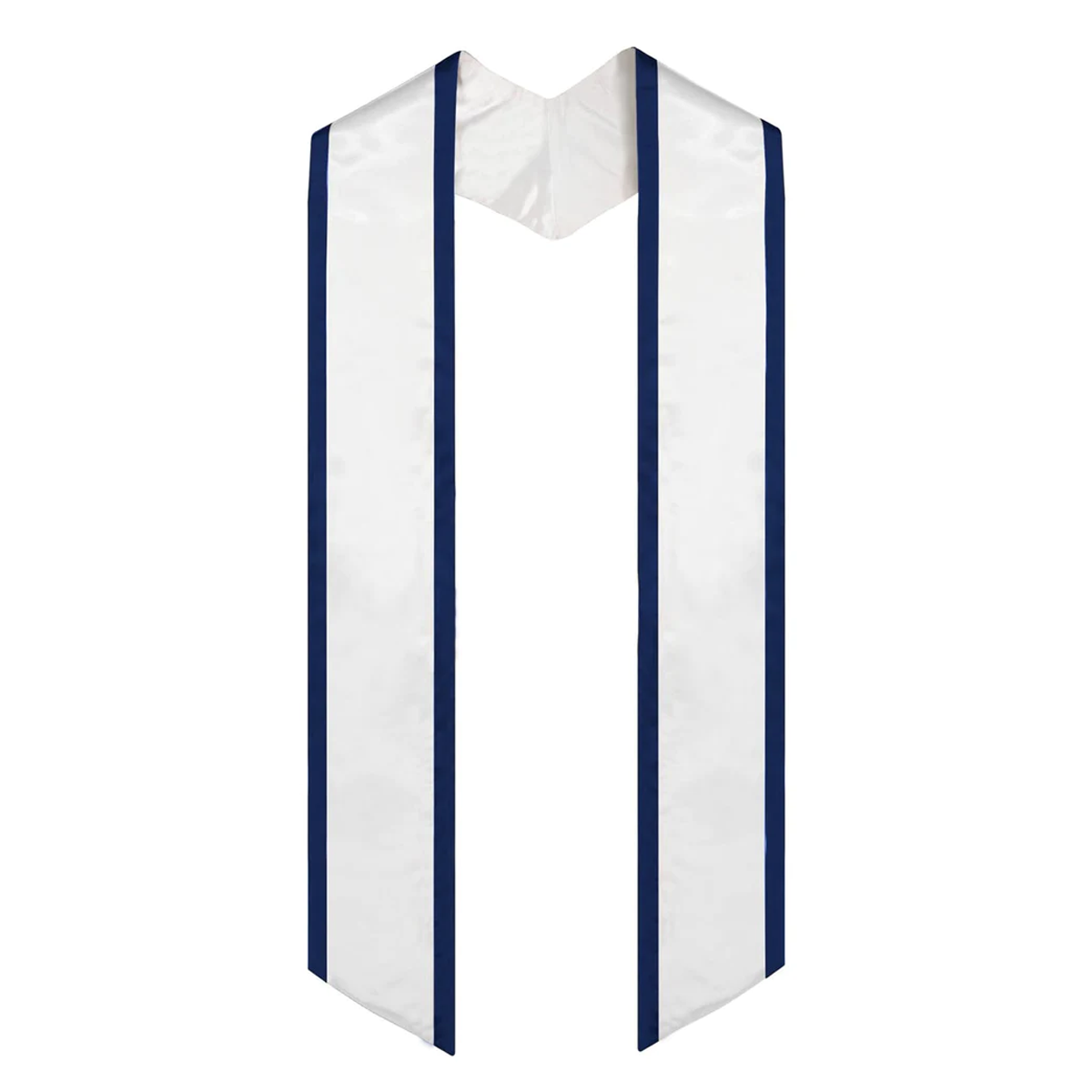 Greek Multi-Color Printed Graduation Stole with Crest - DIG