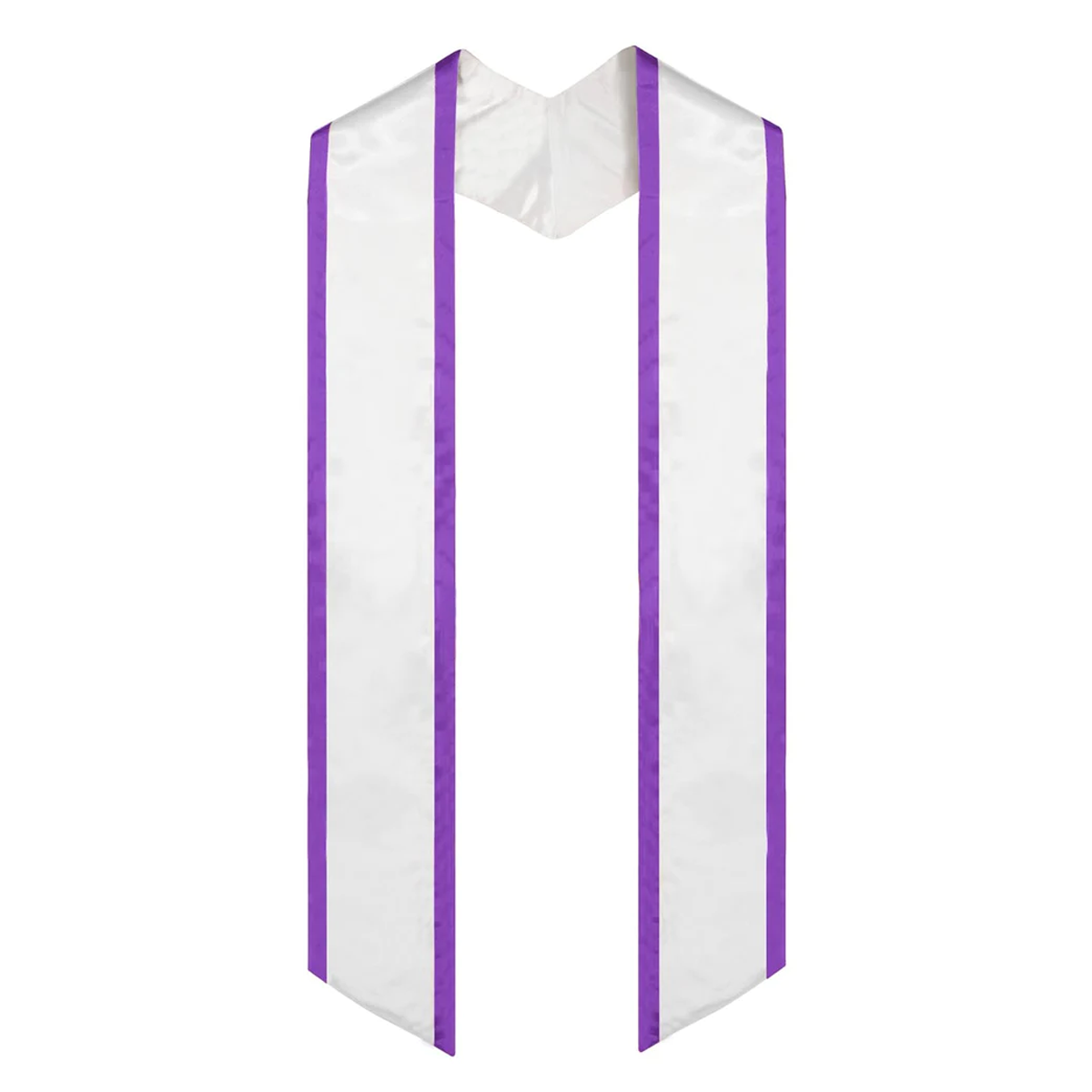 Greek Multi-Color Printed Graduation Stole with Crest - DIG