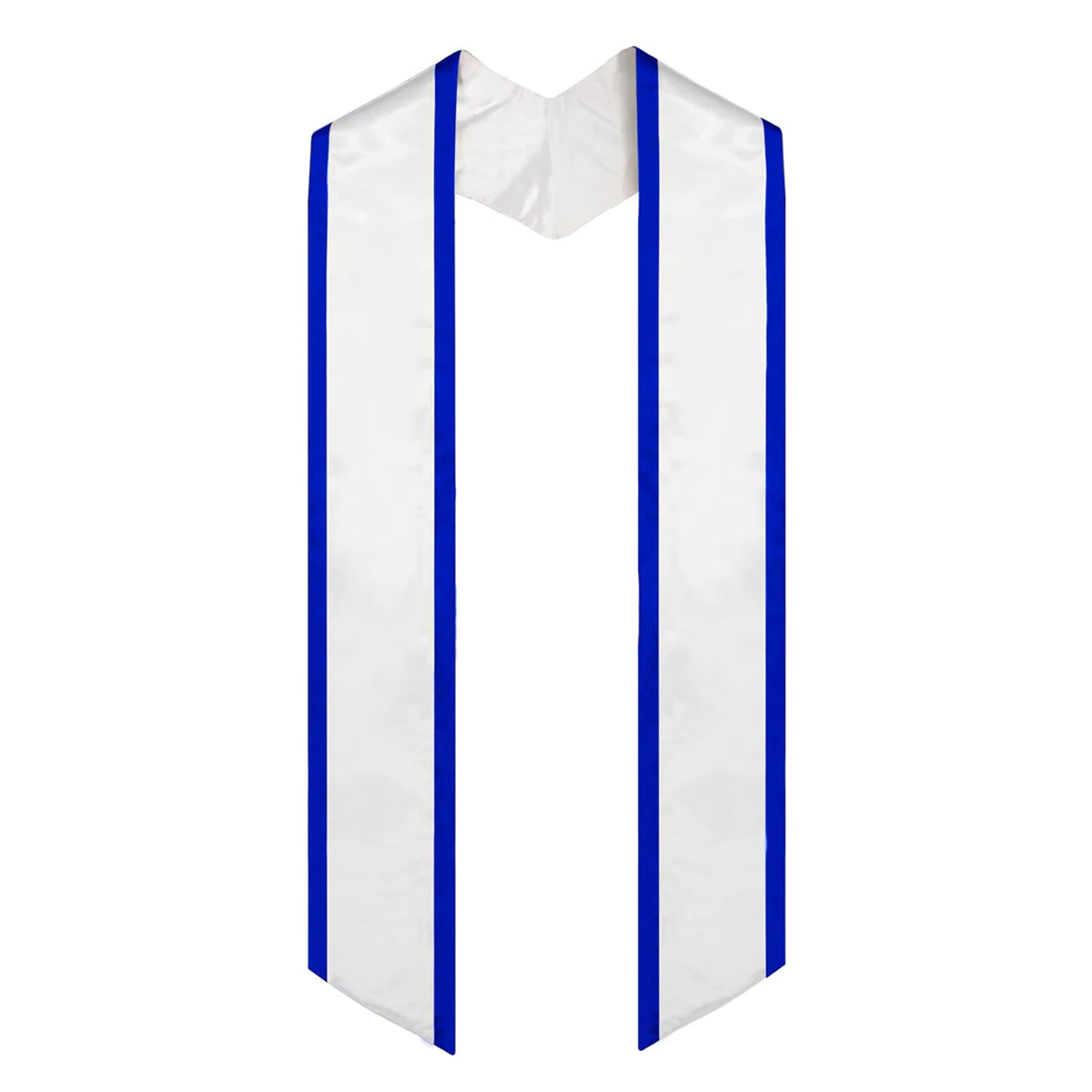 Greek Multi-Color Printed Graduation Stole with Crest - DIG