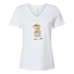 Teddy Bear with Hat Printed Design