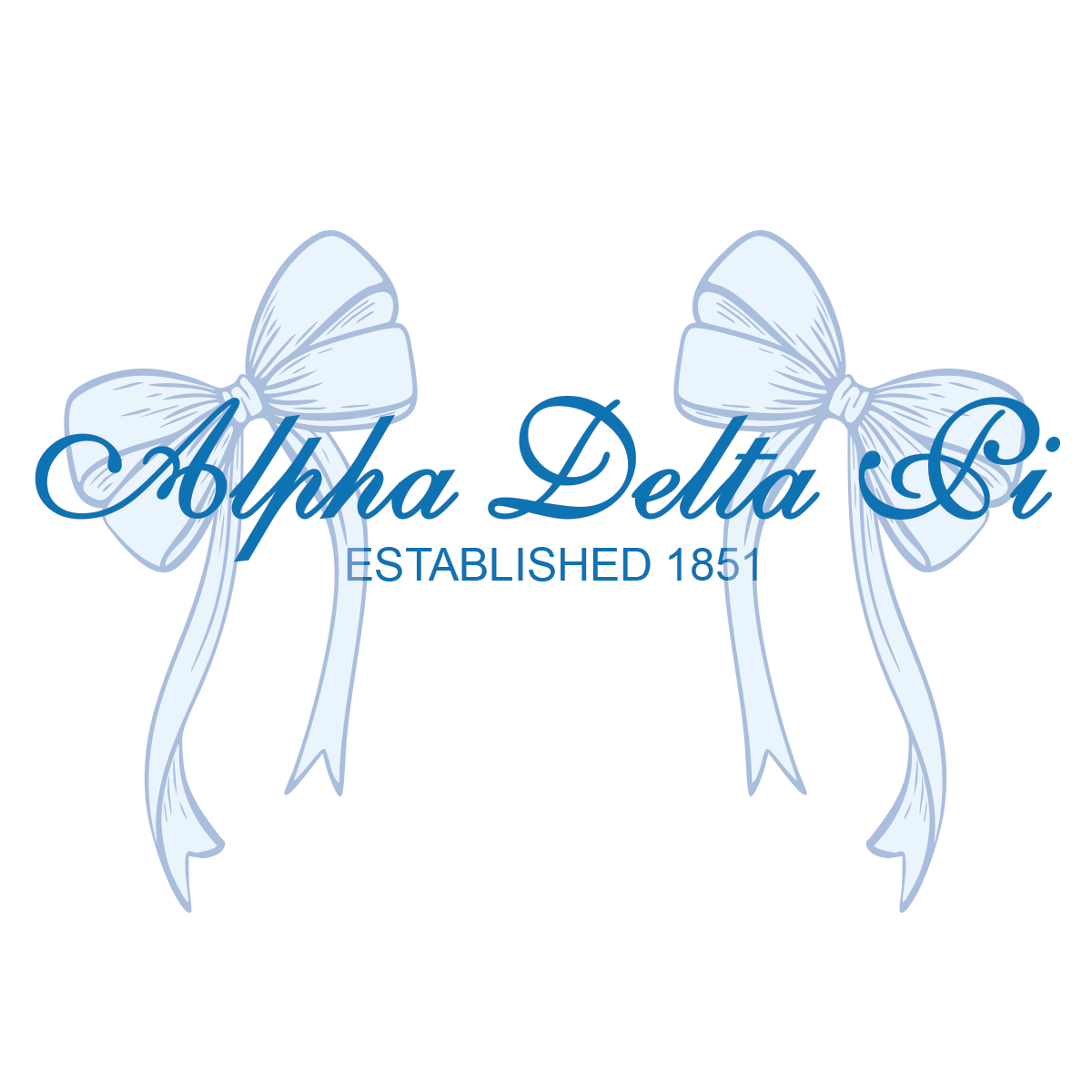 Sorority Crop Spaghetti Tank, Script Bow Design