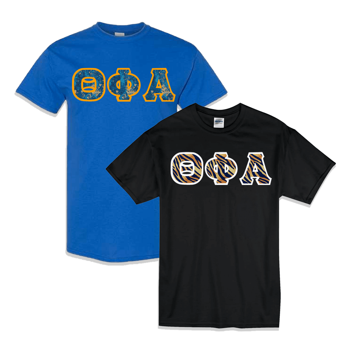 Greek Letter T-Shirt, 2-Pack Bundle Deal - TWILL