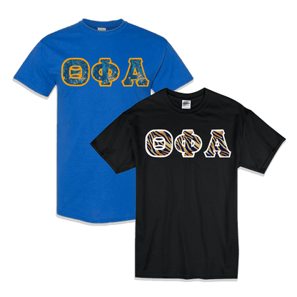 Greek Letter T-Shirt, 2-Pack Bundle Deal - TWILL