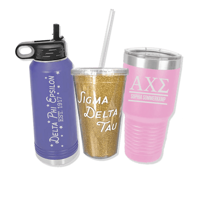 Sorority &amp; Fraternity Cups &amp; Tumblers