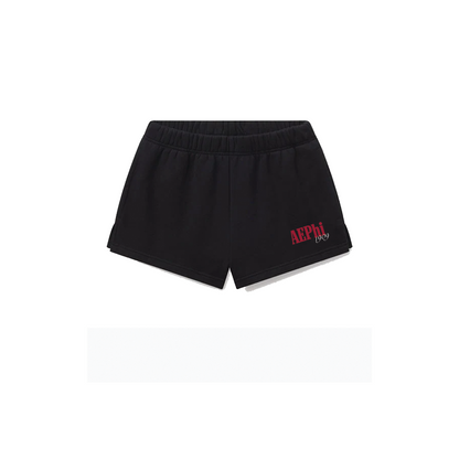 Sorority Garment Dye Fleece Short with Name & Established Date