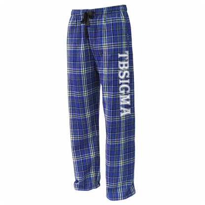 Greek Flannel Pants, Printed Nickname - FLNP - CAD