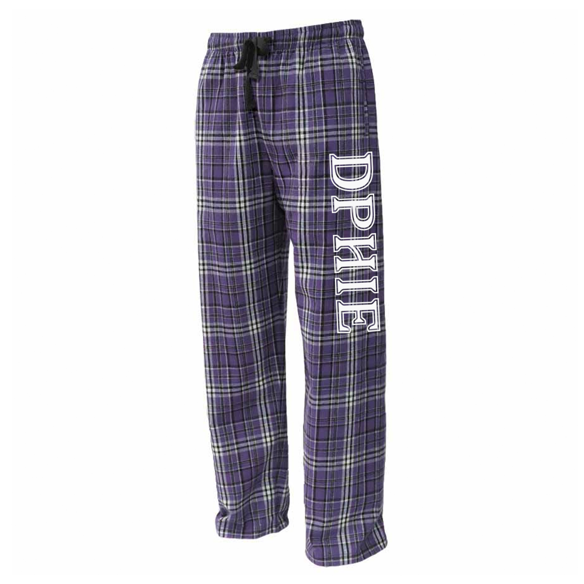Greek Flannel Pants, Printed Nickname - FLNP - CAD