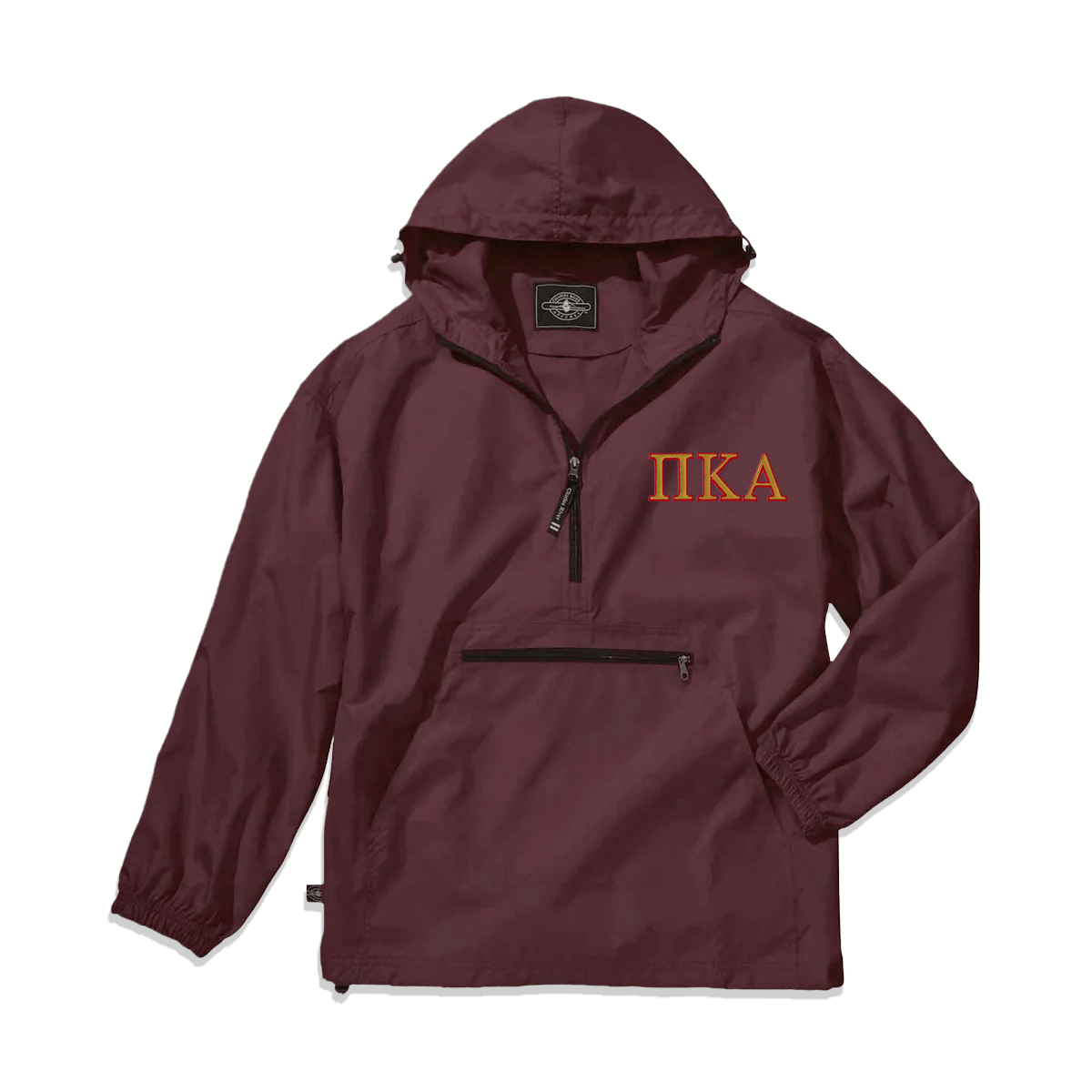 Greek Pack-N-Go Pullover, 2-Color Greek Letters - EMB