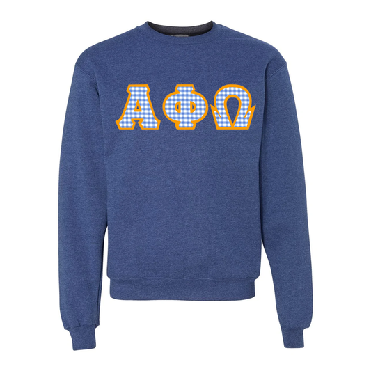 Champion Powerblend® Greek Crewneck Sweatshirt - S600 - TWILL