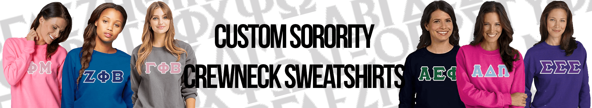 Sorority Crewneck Sweatshirts