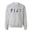 FIJI Standards Crewneck Sweatshirt - G180 - TWILL – Something Greek