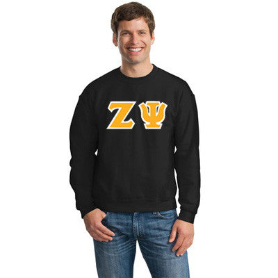 Zeta Psi Fraternity 8oz Crewneck Sweatshirt - G180 - TWILL