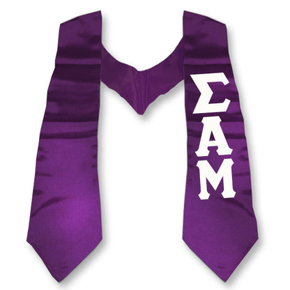Sigma Alpha Mu Printed Budget Graduation Stole - CAD
