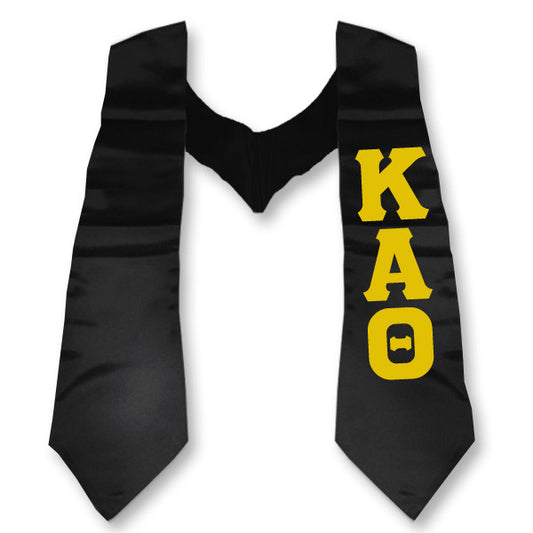 Kappa Alpha Theta Printed Budget Graduation Stole - CAD