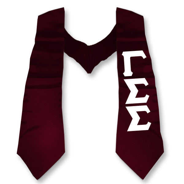 Gamma Sigma Sigma Printed Budget Graduation Stole - CAD