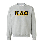 Kappa Alpha Theta Standards Crewneck Sweatshirt - G180 - TWILL
