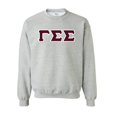Gamma Sigma Sigma Standards Crewneck Sweatshirt - G180 - TWILL