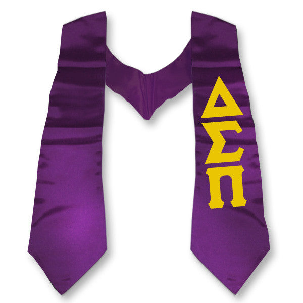 Delta Sigma Pi Printed Budget Graduation Stole - CAD