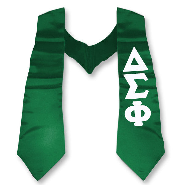 Delta Sigma Phi Printed Budget Graduation Stole - CAD