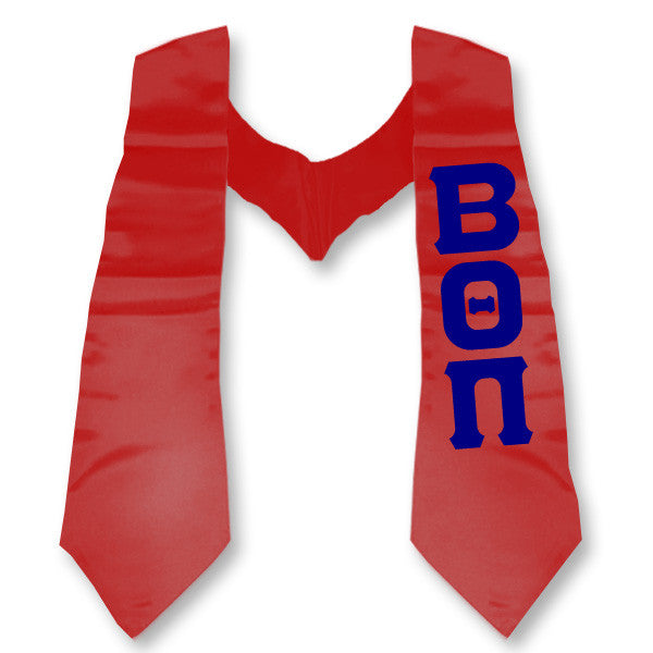 Beta Theta Pi Printed Budget Graduation Stole - CAD