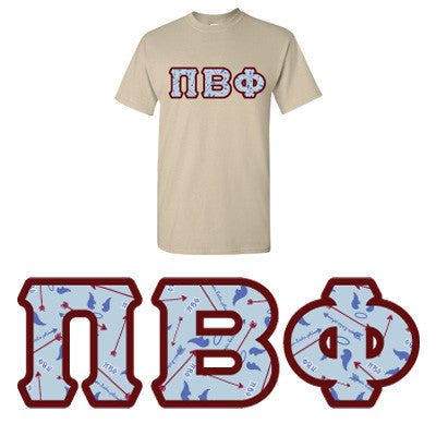 Sorority Printed Pattern T-Shirt - Gildan 5000 - DIG