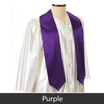 Sigma Pi Graduation Stole with Twill Letters - TWILL