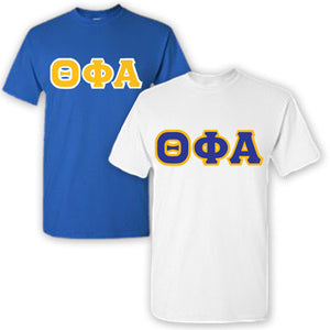 Theta Phi Alpha Lettered T-Shirt, 2-Pack Bundle Deal - G500 (2) - TWILL
