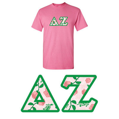 Sorority Printed Pattern T-Shirt - Gildan 5000 - DIG