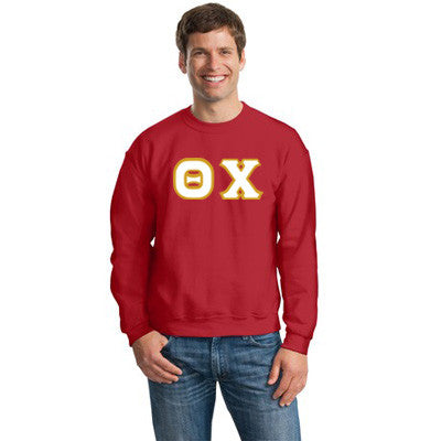 Theta Chi Fraternity 8oz Crewneck Sweatshirt - G180 - TWILL
