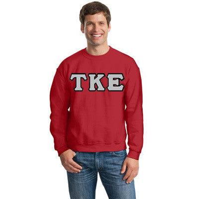 Tau Kappa Epsilon Fraternity 8oz Crewneck Sweatshirt - G180 - TWILL
