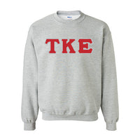 Tau Kappa Epsilon Fraternity Standards Crewneck Sweatshirt - Gildan 18000 - Twill