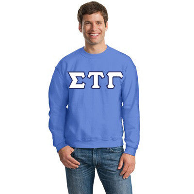 Sigma Tau Gamma Fraternity 8oz Crewneck Sweatshirt - G180 - TWILL