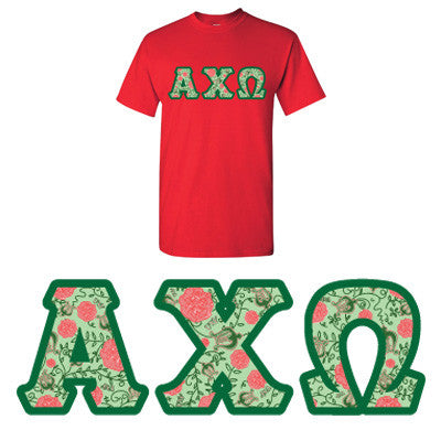 Sorority Printed Pattern T-Shirt - Gildan 5000 - DIG