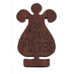Wooden Slogan Symbols - 329