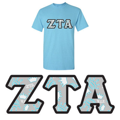 Sorority Printed Pattern T-Shirt - Gildan 5000 - DIG