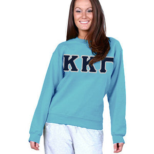 Kappa Kappa Gamma Sorority 8oz Crewneck Sweatshirt - G180 - TWILL