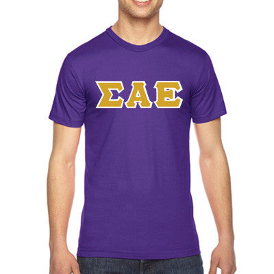 Sigma Alpha Epsilon Premium Jersey Tee - TWILL