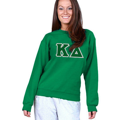 Kappa Delta Sorority 8oz Crewneck Sweatshirt - G180 - TWILL
