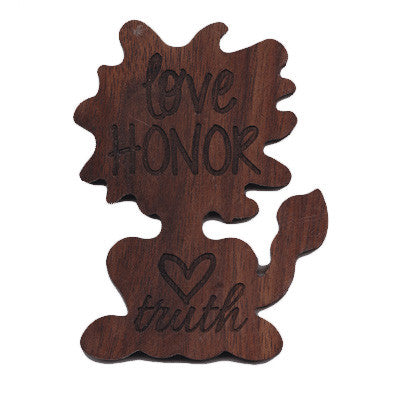 Wooden Slogan Symbols - 329
