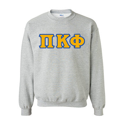 Pi Kappa Phi Fraternity Standards Crewneck Sweatshirt - Gildan 18000 - Twill