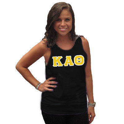 Kappa Alpha Theta Sorority Tank Top - Next Level 3633 - TWILL