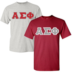 Alpha Sigma Phi Fraternity T-Shirt 2-Pack - TWILL