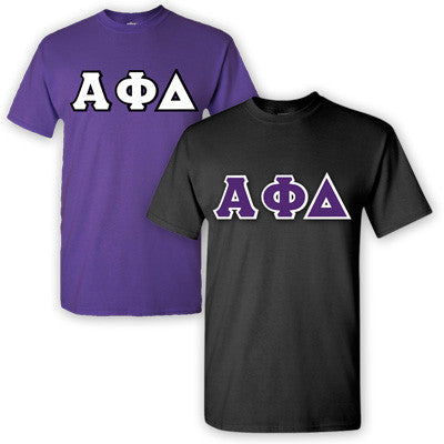 Alpha Phi Delta Fraternity T-Shirt 2-Pack - TWILL