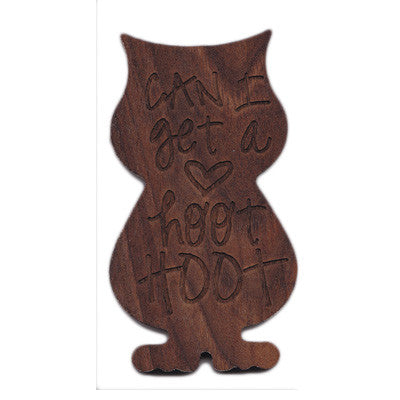 Wooden Slogan Symbols - 329