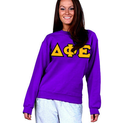 Delta Phi Epsilon Sorority 8oz Crewneck Sweatshirt - G180 - TWILL