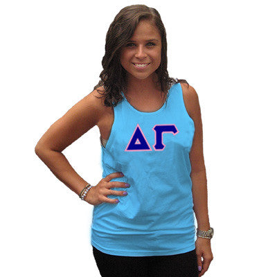 Delta Gamma Sorority Tank Top - Next Level 3633 - TWILL
