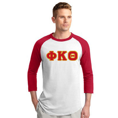 Phi Kappa Theta Raglan Baseball Tee - T200 - TWILL